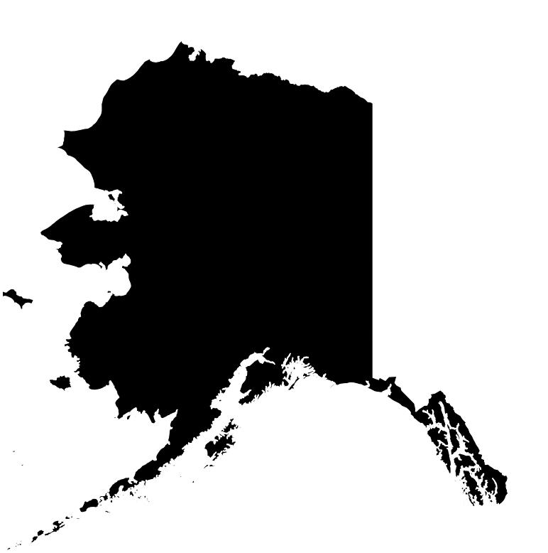 A map of the Alaska, At Large.