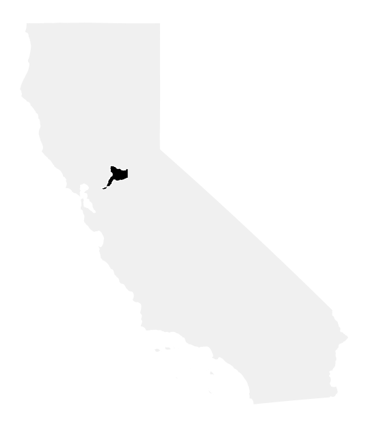 A map of the California, District 7.