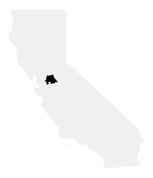 A map of the California, District 9.