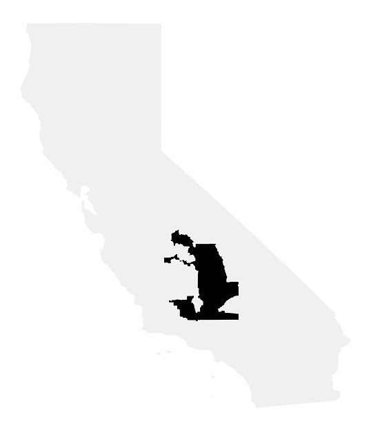 A map of the California, District 20.