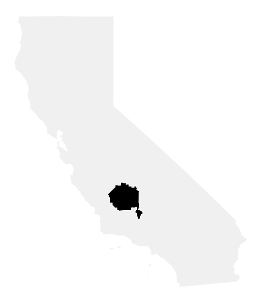 A map of the California, District 22.
