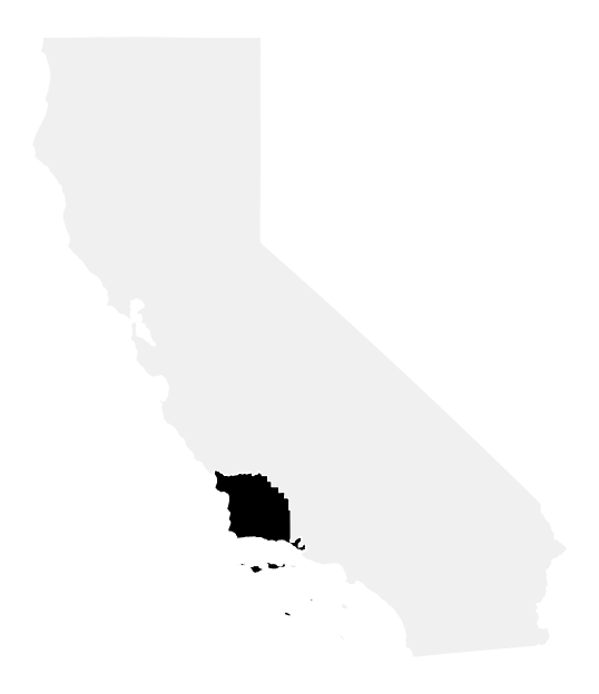 A map of the California, District 24.