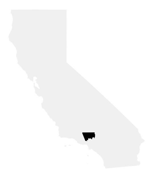 A map of the California, District 27.