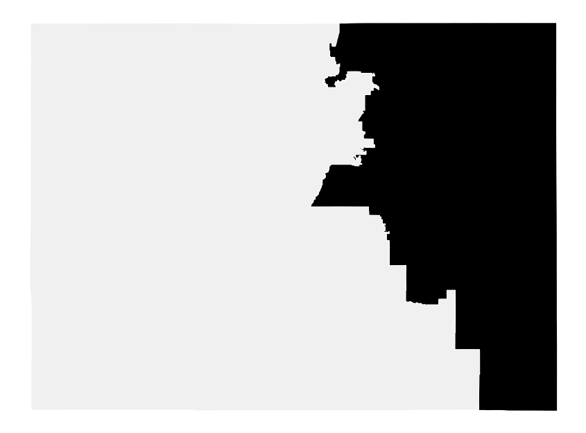 A map of the Colorado, District 4.