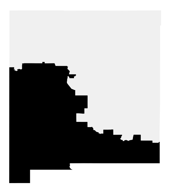 A map of the New Mexico, District 2.