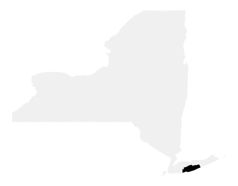 A map of the New York, District 2.