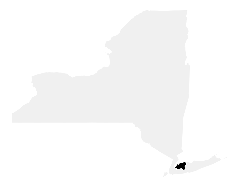 A map of the New York, District 3.