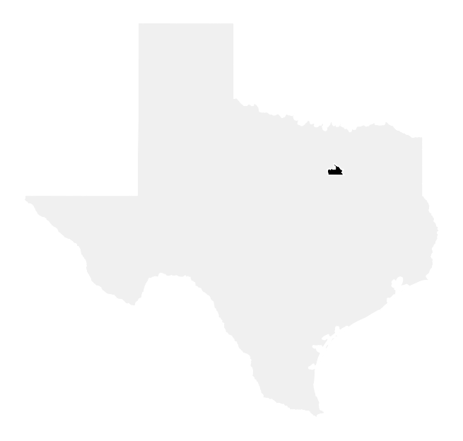 A map of the Texas, District 30.
