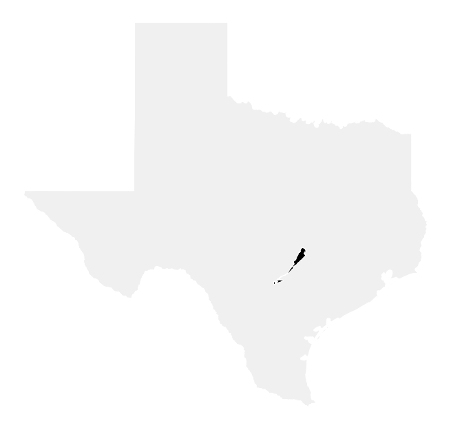 A map of the Texas, District 35.