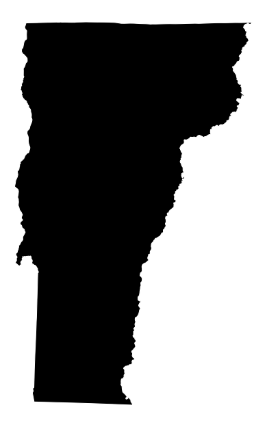 A map of the Vermont, At Large.